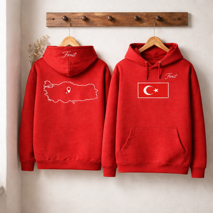 Türkiye Hoodie - Trage, wo du herkommst.