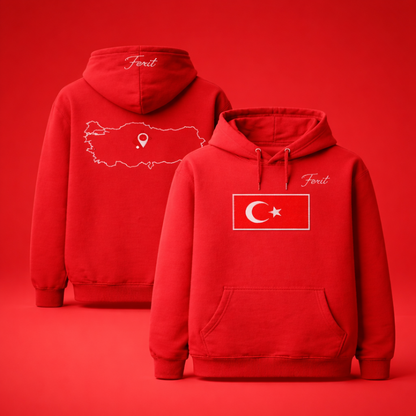 Marokko Hoodie - Trage, wo du herkommst.